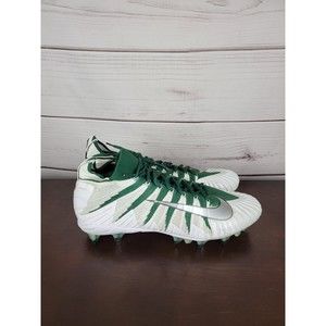 Nike Alpha Menace Elite Football Cleats Size 16 Green and White